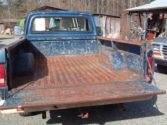 1967 Blue Ford F-250 Standard Cab Pickup