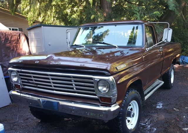 1967 Brown Ford F-250