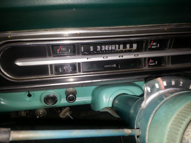 1967 Dark Blue Ford F-250 Sedan