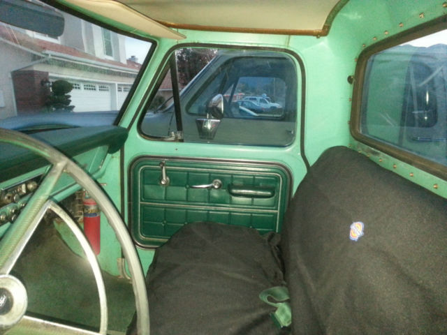 1967 Dark Blue Ford F-250 Sedan