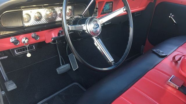 1967 Ford Wimbledon White with Ford Tungsten Gray Metallic (flat) Ford F-100