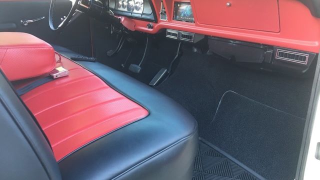 1967 Ford Wimbledon White with Ford Tungsten Gray Metallic (flat) Ford F-100