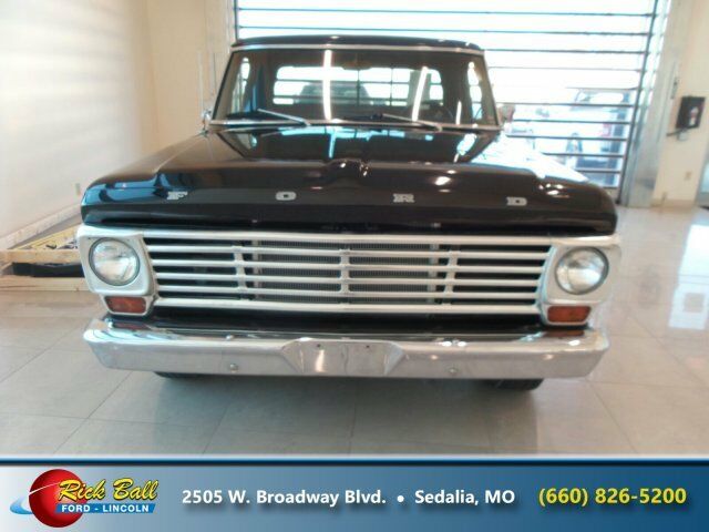 1967 Black Ford F-100 --