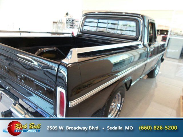 1967 Black Ford F-100 --