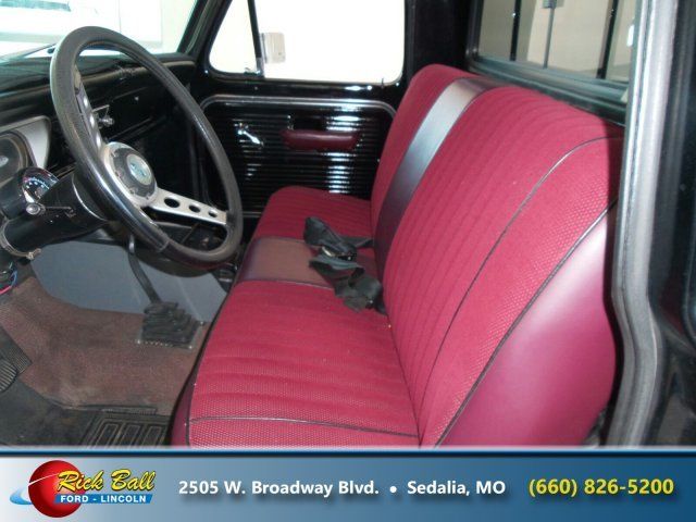 1967 Black Ford F-100 --