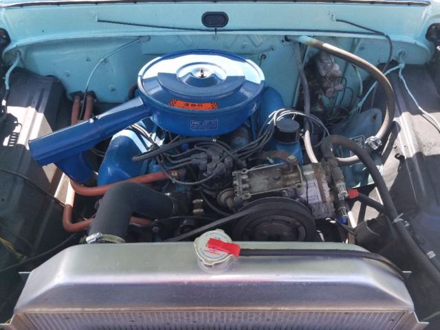 1967 Blue/White Ford F-100 Cab & Chassis