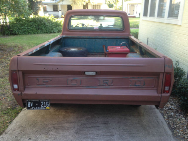 1967 Ford F-100 Standard Cab Pickup