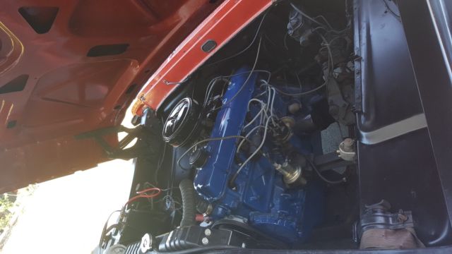 1967 ford red and gray Ford F-100 Cab & Chassis