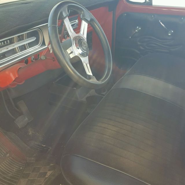 1967 Red Ford F-250 Standard Cab Pickup