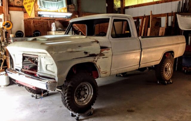 1967 two-tone Ford F250 Standard Cab Pickup