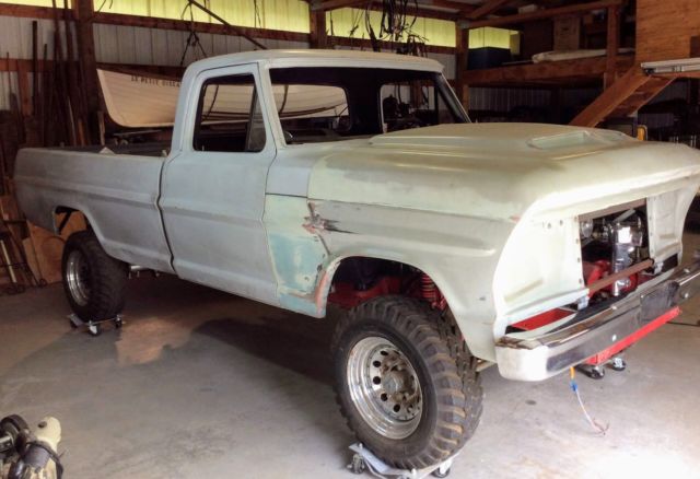 1967 two-tone Ford F250 Standard Cab Pickup
