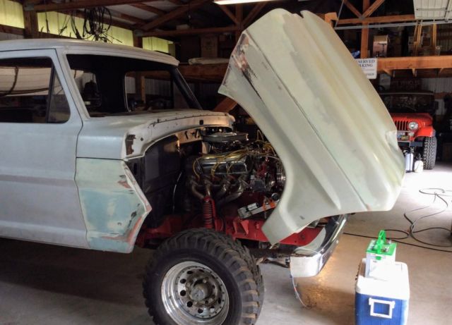 1967 two-tone Ford F250 Standard Cab Pickup