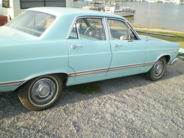 1967 baby blue Ford Fairlane U/K