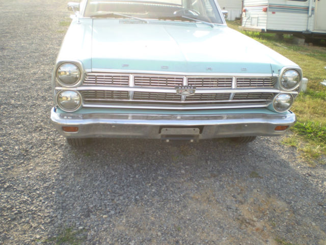 1967 baby blue Ford Fairlane U/K