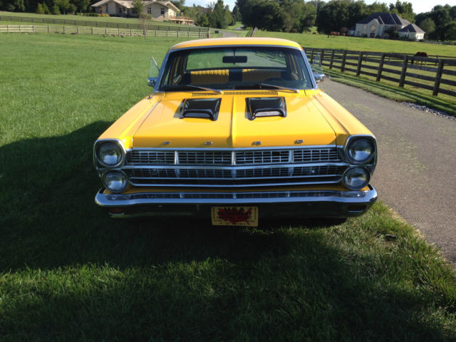 1967 Yellow Ford Fairlane U/K
