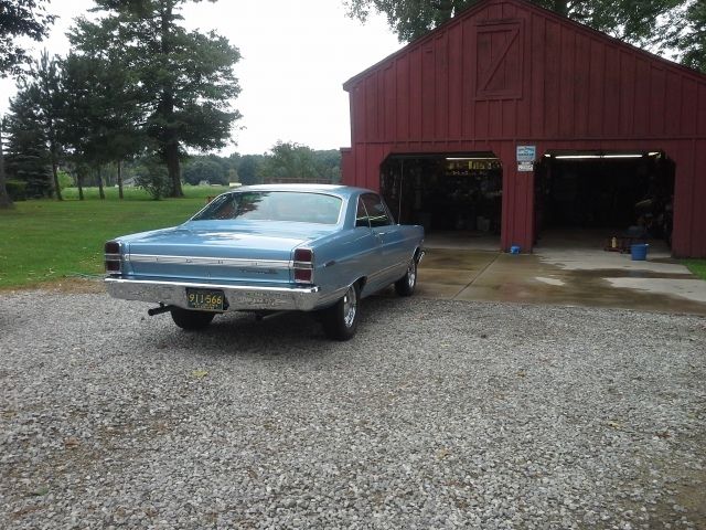 1967 Blue Ford Fairlane U/K