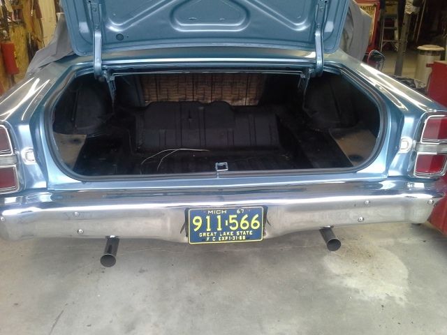 1967 Blue Ford Fairlane U/K