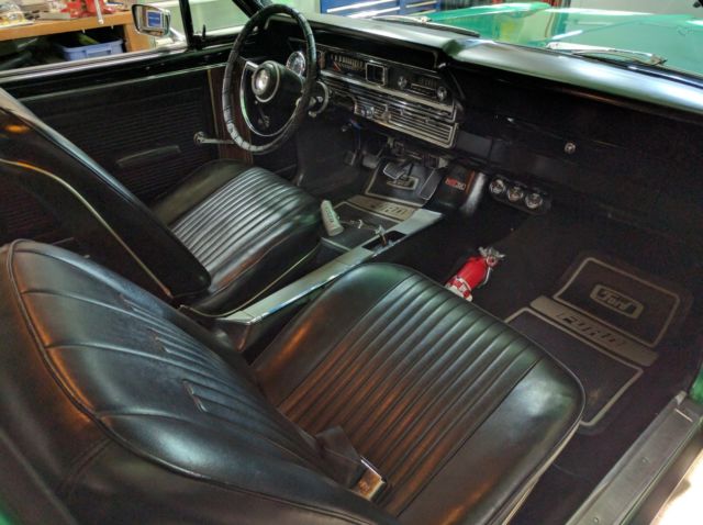 1967 Green Ford Fairlane Sedan