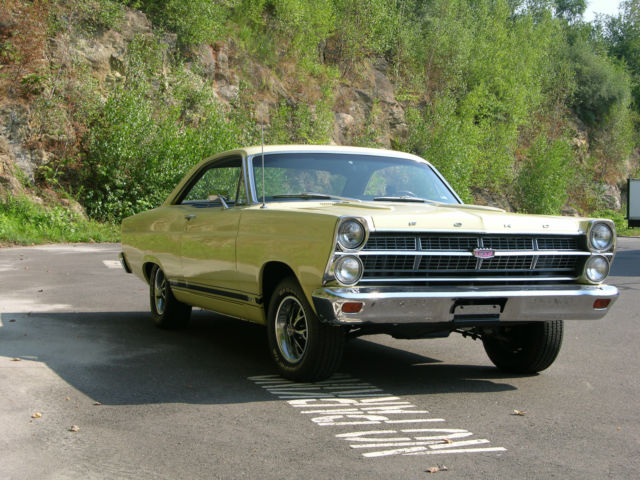 1967 Black Ford FAIRLANE GT --