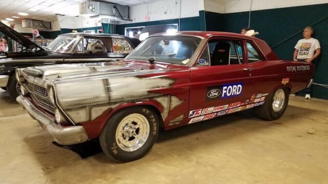 1967 Merlot Jewel Ford Fairlane Sedan
