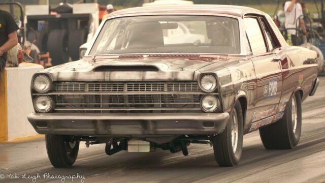 1967 Merlot Jewel Ford Fairlane Sedan