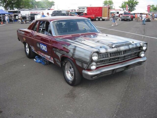 1967 Merlot Jewel Ford Fairlane Sedan