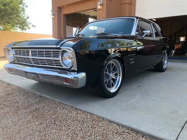 1967 Black Ford Falcon Coupe