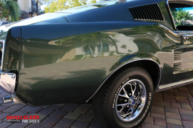 1967 highland Green Ford Mustang Fastback