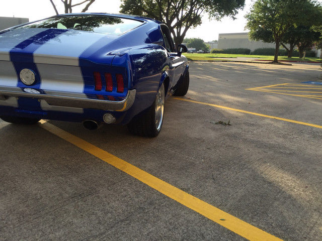 1967 Silver Ford Mustang