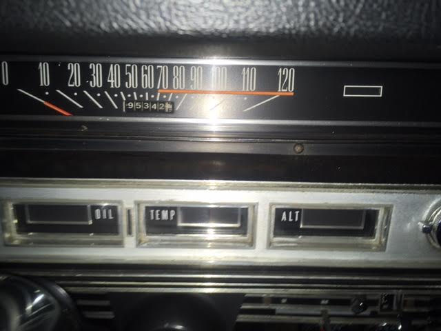 1967 red Ford Galaxie 2 dr hard top