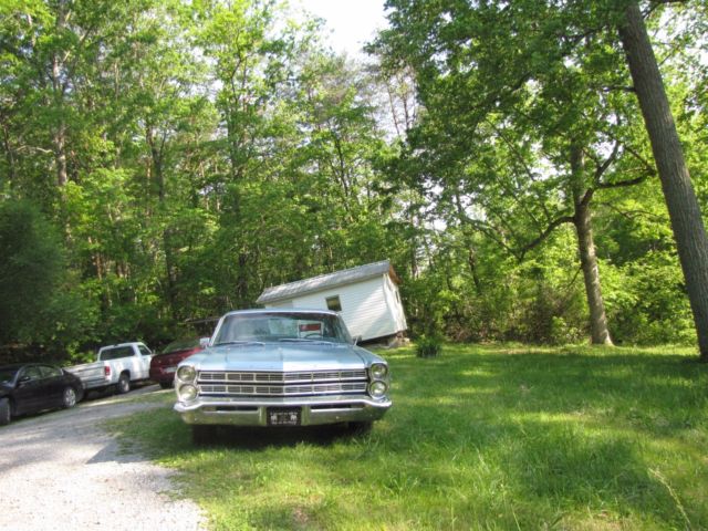 1967 Brittany Blue Ford Galaxie 2 door