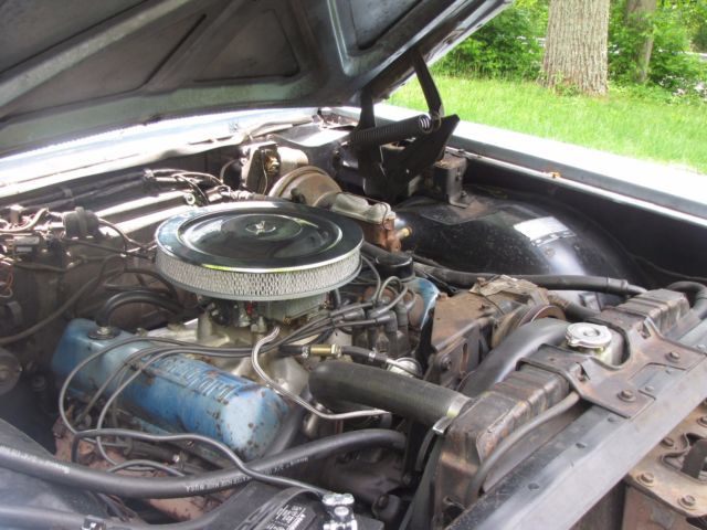 1967 Brittany Blue Ford Galaxie 2 door