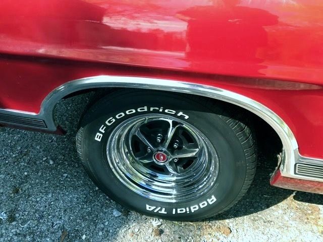 1967 Red Ford Galaxie Convertible