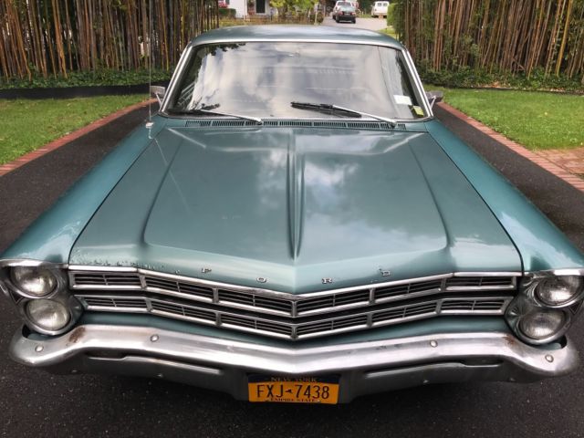 1967 Green Ford Galaxie Fastback