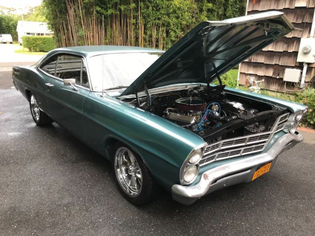 1967 Green Ford Galaxie Fastback