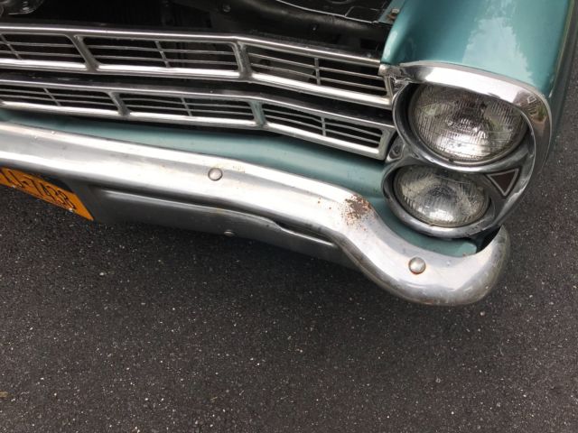 1967 Green Ford Galaxie Fastback