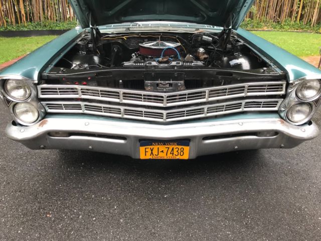 1967 Green Ford Galaxie Fastback