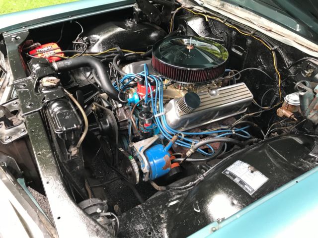 1967 Green Ford Galaxie Fastback
