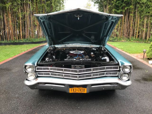 1967 Green Ford Galaxie Fastback
