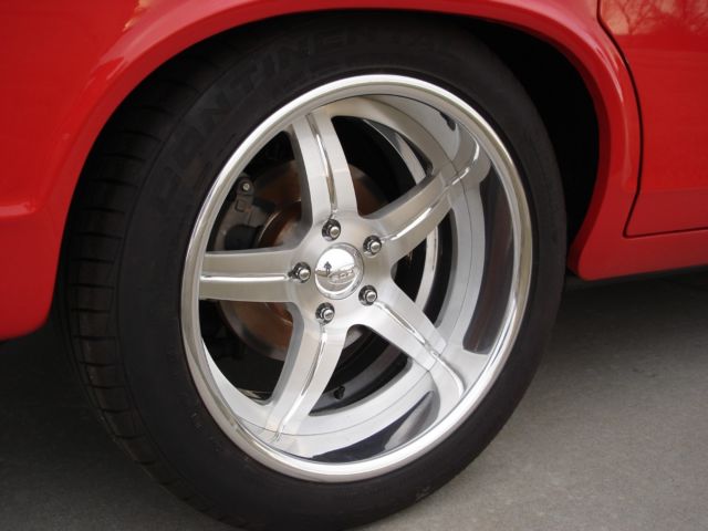 1967 Red Ford Galaxie