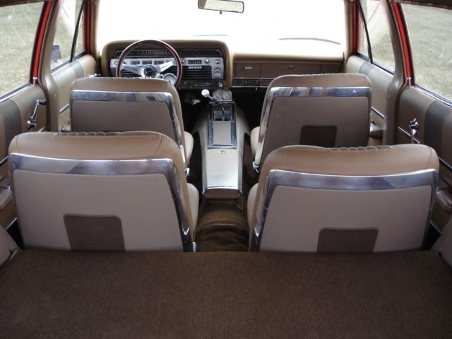 1967 Red Ford Galaxie