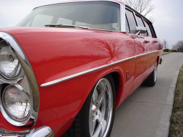 1967 Red Ford Galaxie