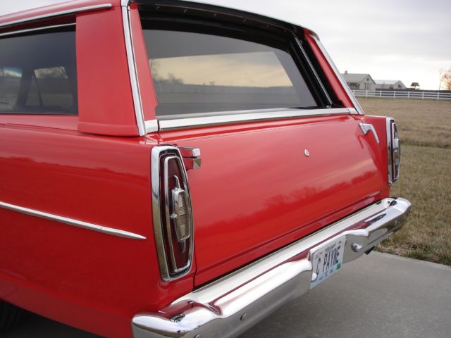 1967 Red Ford Galaxie