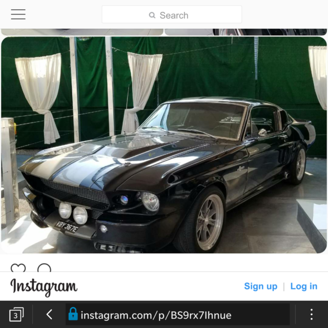 1967 Ford Mustang Fastback
