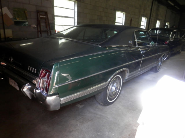 1967 Green Ford Galaxie 2 DOOR HARDTOP