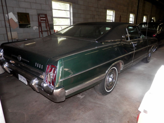 1967 Green Ford Galaxie 2 DOOR HARDTOP