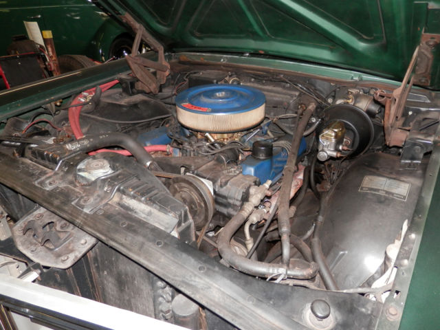 1967 Green Ford Galaxie 2 DOOR HARDTOP