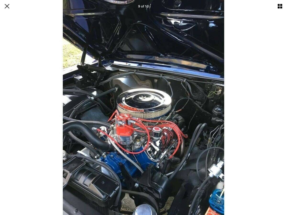 1967 Blue Ford LTD Coupe