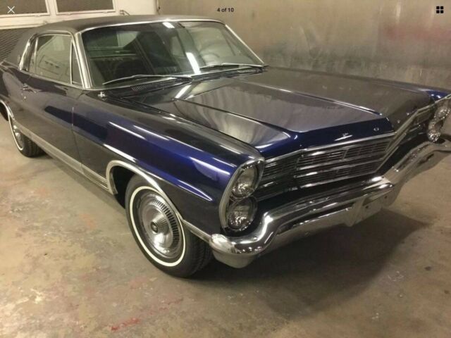 1967 Blue Ford LTD Coupe