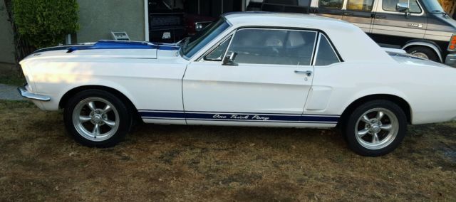 1967 Red Ford Mustang Coupe